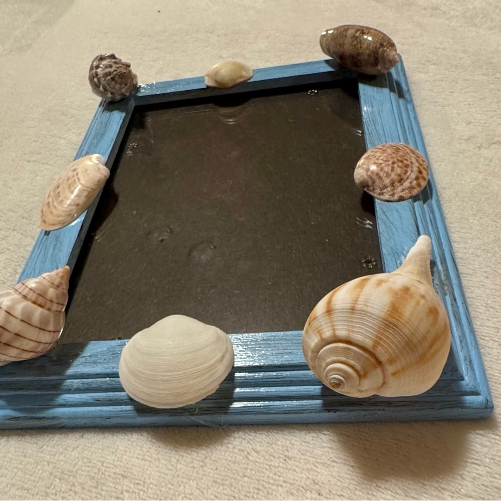 Seashell Blue Picture Frame - Picture 3 of 5